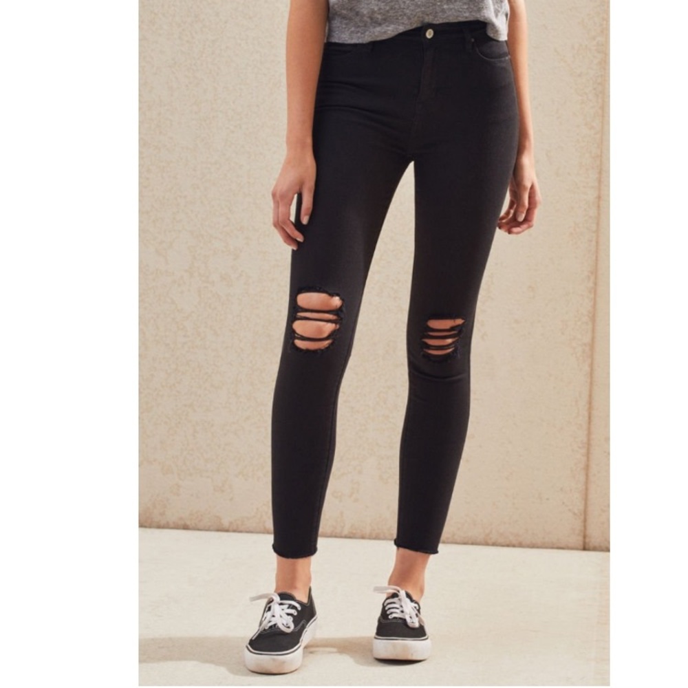 PacSun Black Ankle Jeggings